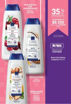 Vista previa Avon -  Campaña 6/2026 válido desde el 01.06.2026 | Página: 146 | Productos: Aceite, Desodorante, Crema