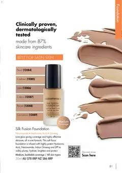 Preview of Nutrimetics Catalogue 2026 - valid from 01/01/2026 | Page: 81 | Products: Foundation