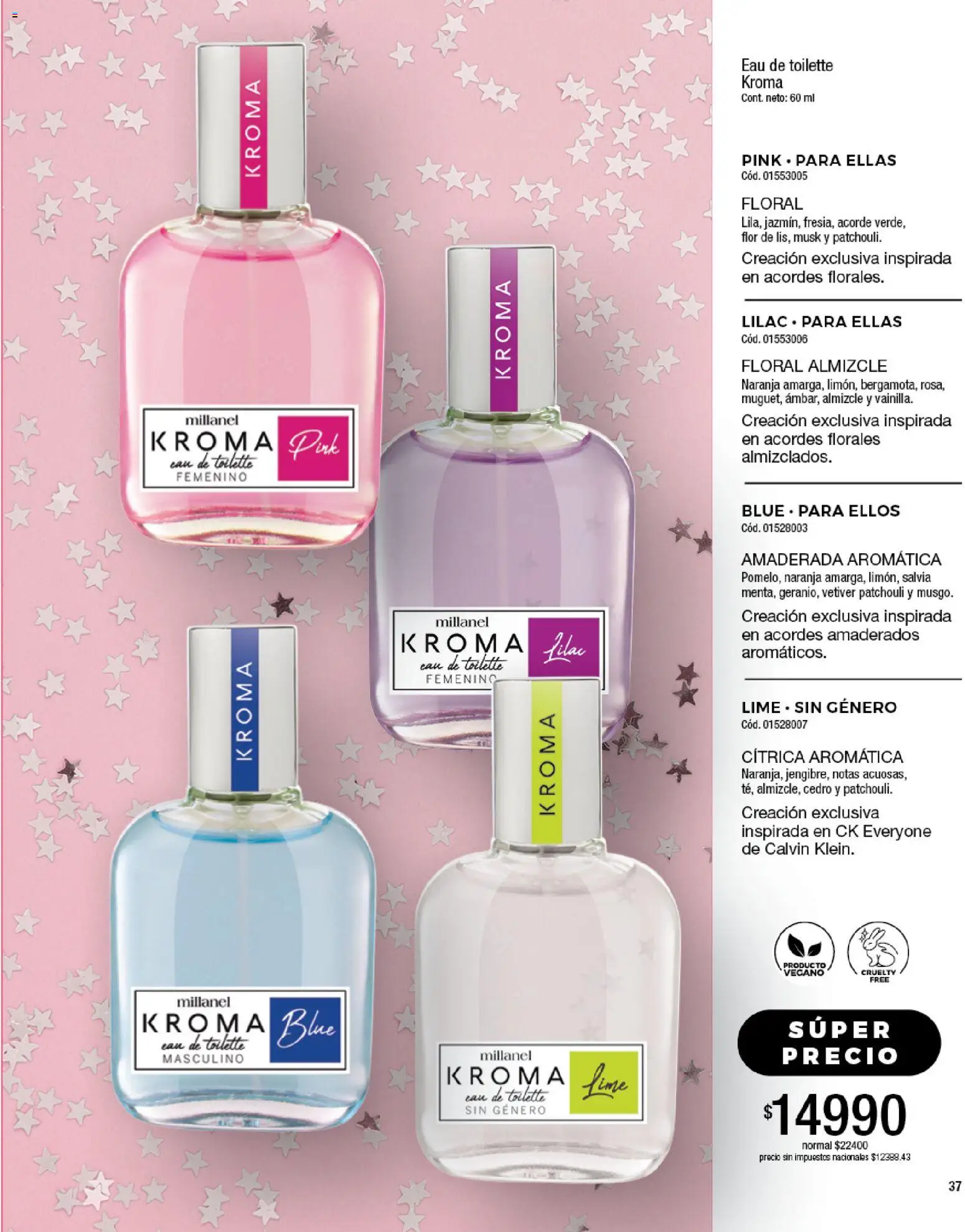 Millanel catálogo │ válido desde el 14/09/2026 | Página: 37 | Productos: Eau de toilette