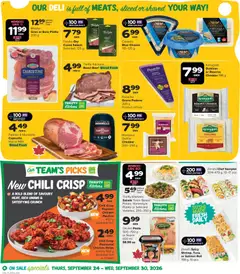 Preview of Thrifty Foods weekly flyer / circulaire from shop Thrifty Foods valid from Sep 24, 2026 | Page: 5