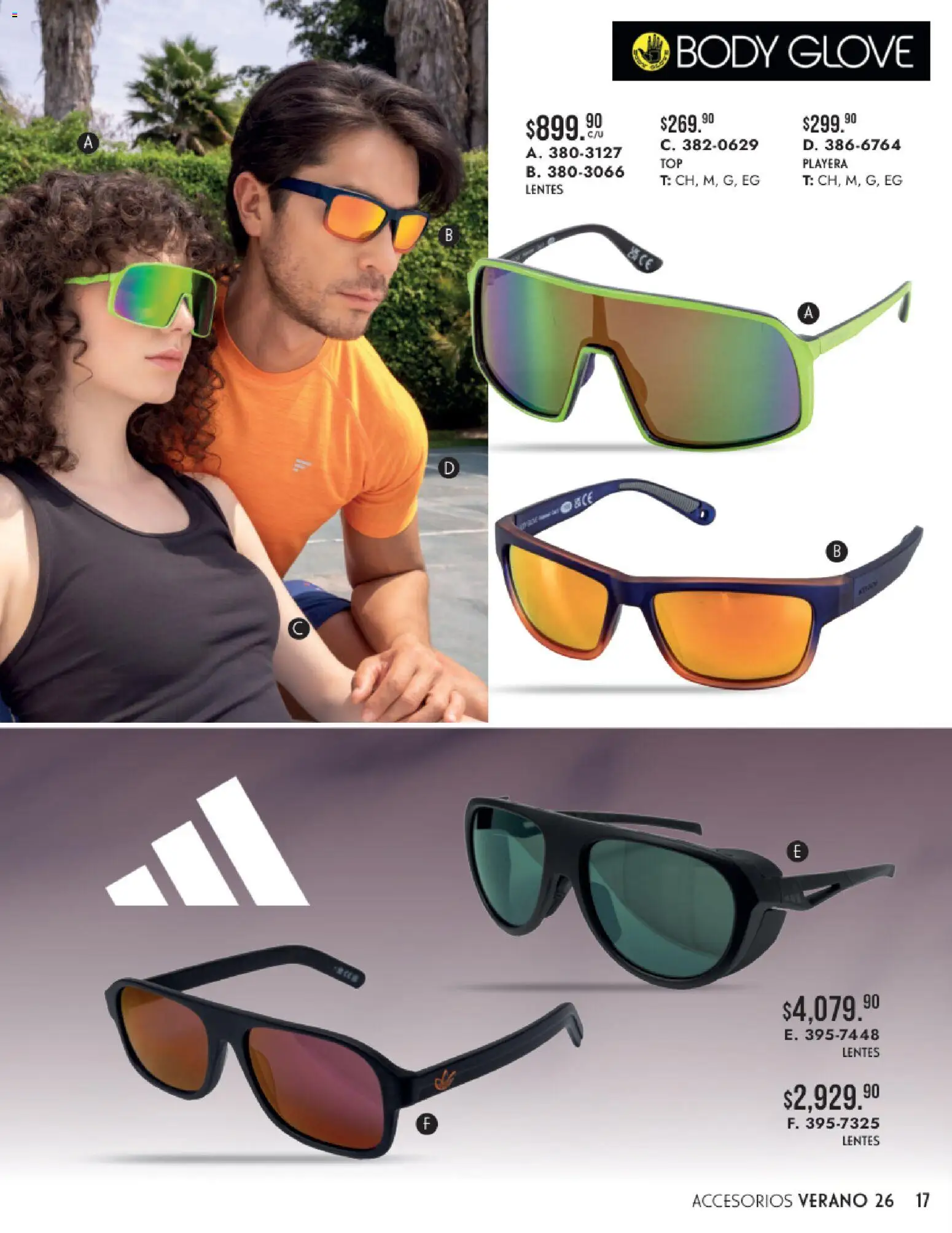 Nuevas ofertas de Andrea válidas en toda la República Mexicana desde el 24/05/2026. ¡Encuentra las mejores ofertas en Andrea catálogo Accesorios para todos! | Página: 17 | Productos: Lentes, Playera, Body