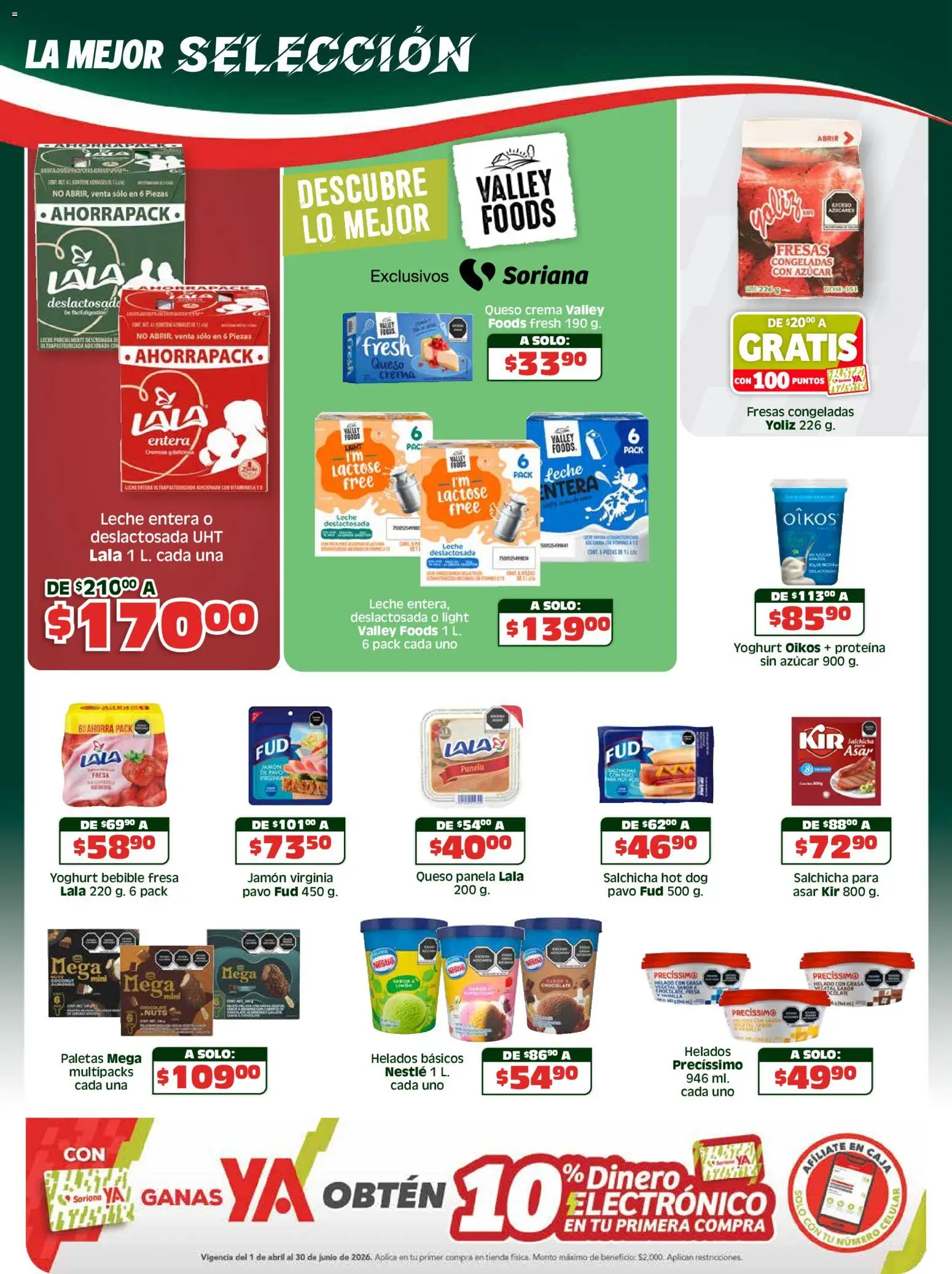 Nuevas ofertas de Soriana válidas en toda la República Mexicana desde el 07.05.2026. ¡Encuentra las mejores ofertas en Soriana Apoyamos con todo Híper Nacional! | Página: 4