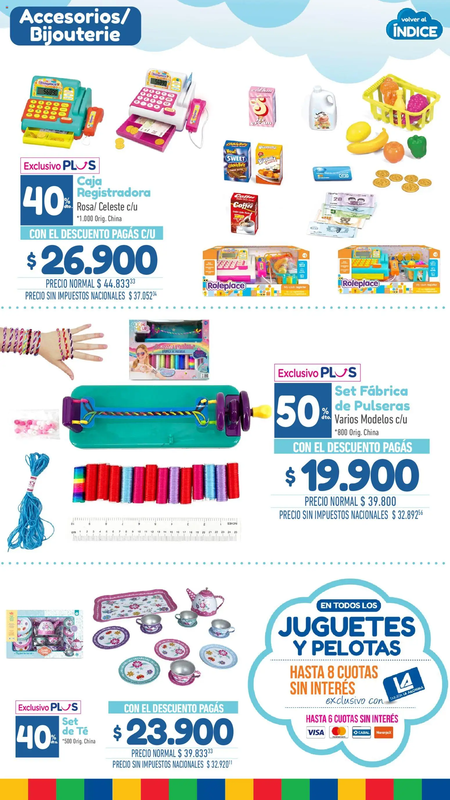 La Anonima Especial Día de la Niñez │ válido desde el 06/08/2026 | Página: 13 | Productos: Juguetes, Caja, Té