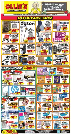 Preview of Ollie's weekly ads valid from 07/29/2026