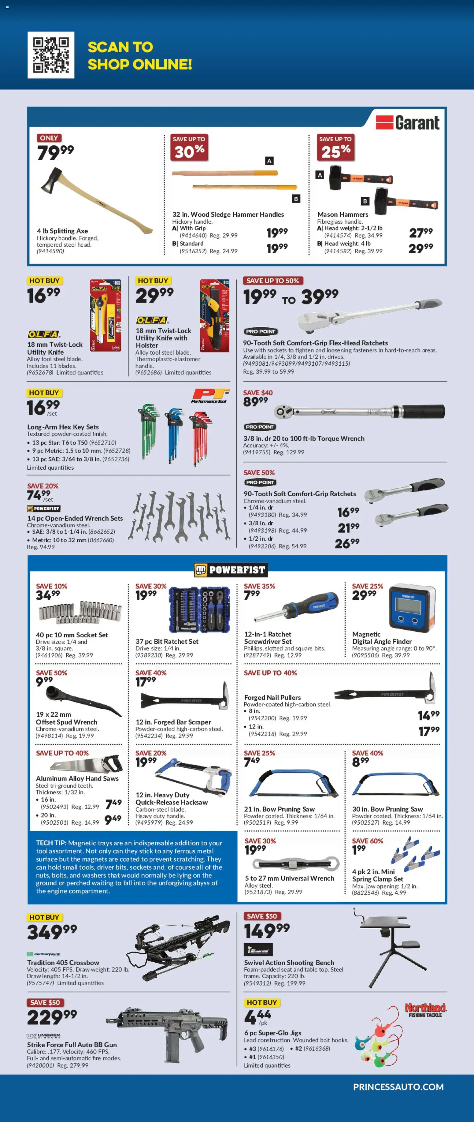 Princess Auto flyer valid from Oct 26, 2026 | Page: 4