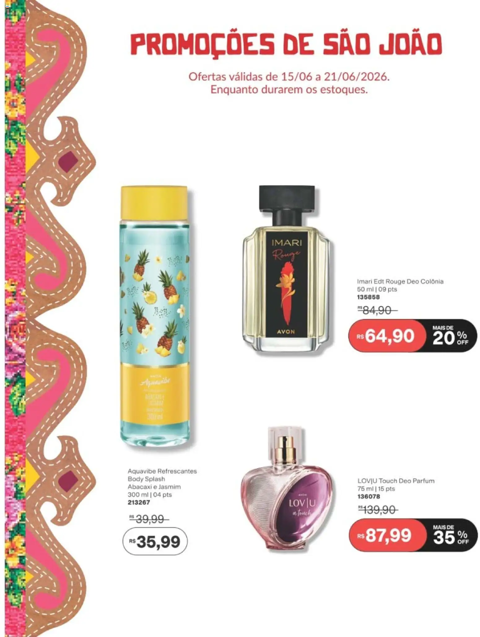 Avon Folheto - válido de 29/06/2026 | Página: 205 | Produtos: Abacaxi, Body