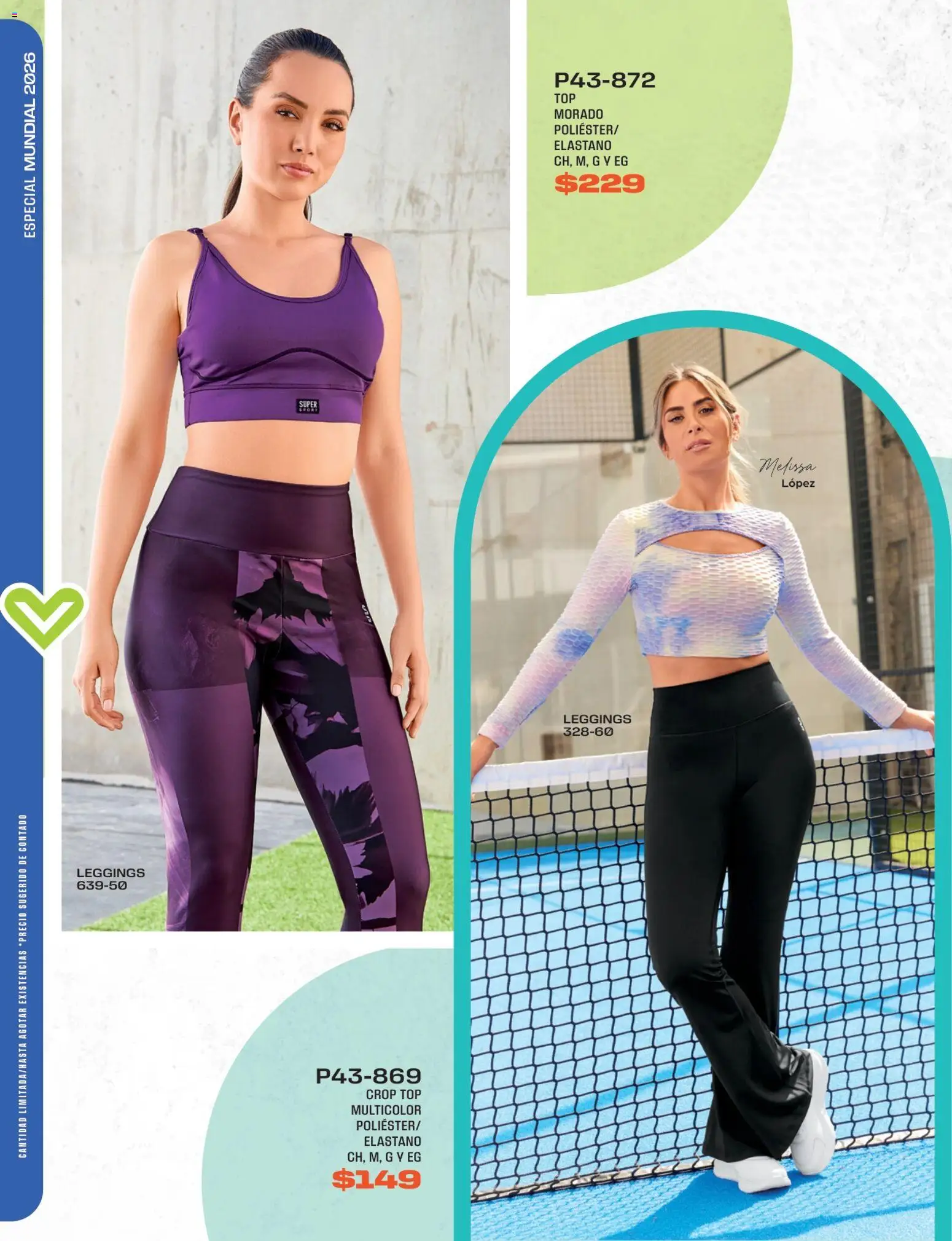 Nuevas ofertas de Cklass válidas en toda la República Mexicana desde el 15.05.2026. ¡Encuentra las mejores ofertas en Cklass catálogo Pasión futbolera! | Página: 42 | Productos: Leggings, Top