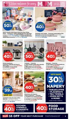 Preview of Spotlight catalogue  - valid from 29.04.2026 | Page: 9 | Products: Cutlery, Tea, Placemats, Oven