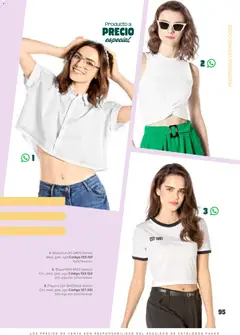 Vista previa de SC Pakar catálogo Ropa, nuevo folleto de la tienda, válido en México a partir del 30/01/2026 | Página: 95 | Productos: Blusa, Algodón, Playera