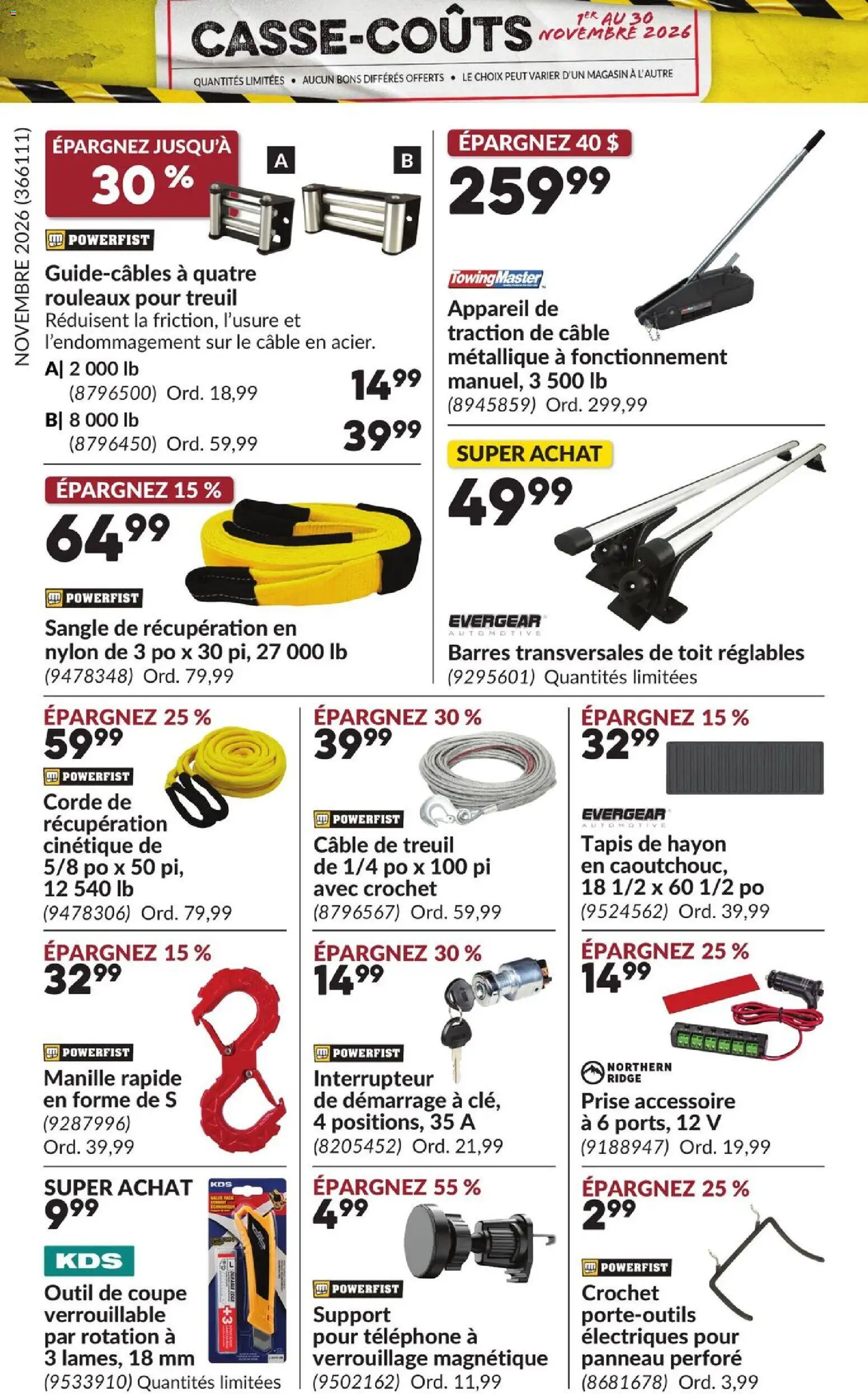 Princess Auto flyer valid from Nov 1, 2026 | Page: 10