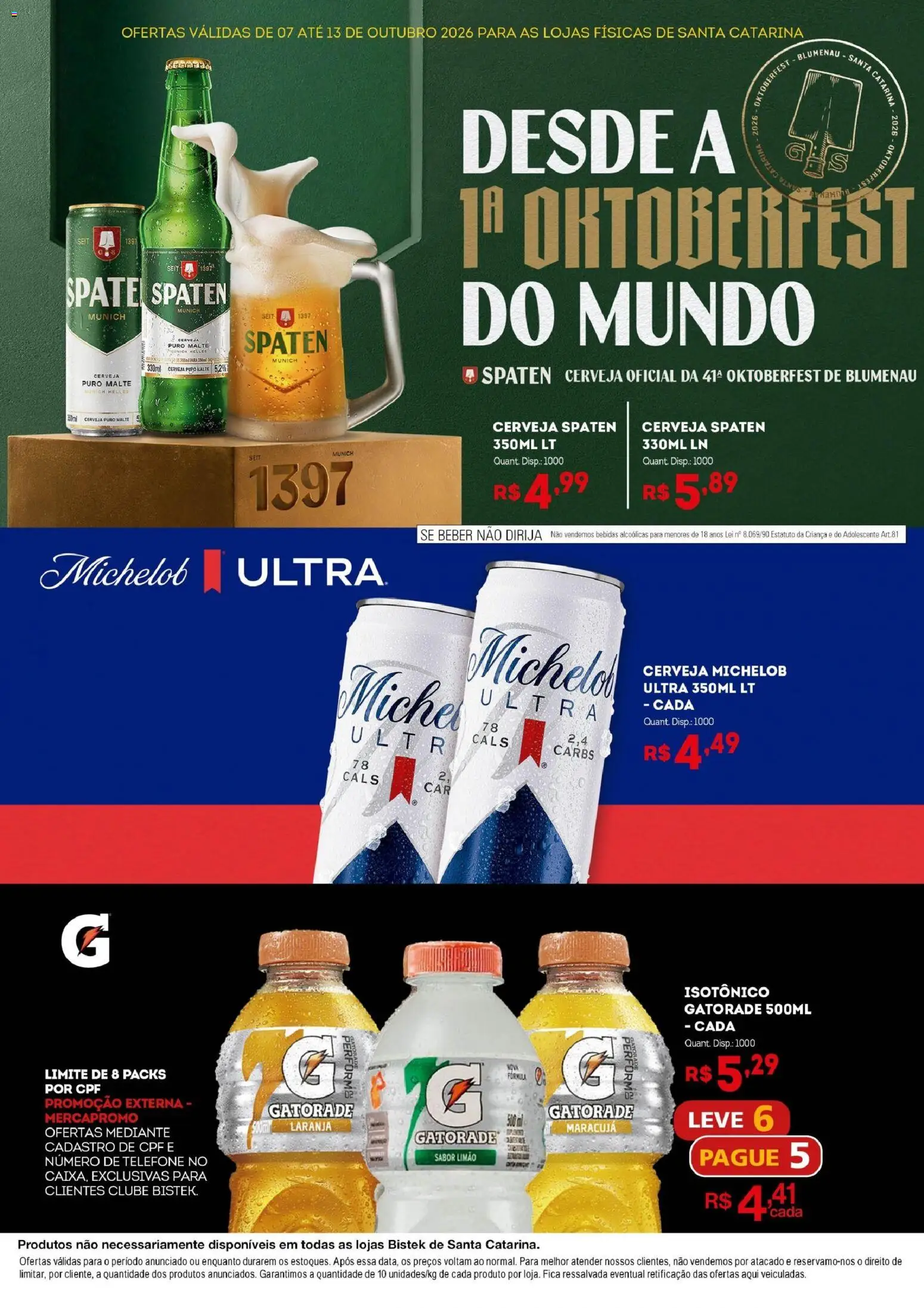Bistek Supermercados Folheto - válido de 07/10/2026 | Página: 2