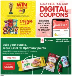 Preview of Fortinos weekly flyer / circulaire from shop Fortinos valid from 11.06.2026 | Page: 26 | Products: Chips, PC, Game, Bananas