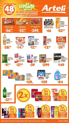 Vista previa de Arteli folleto, nuevo folleto de la tienda, válido en México a partir del 16/07/2026