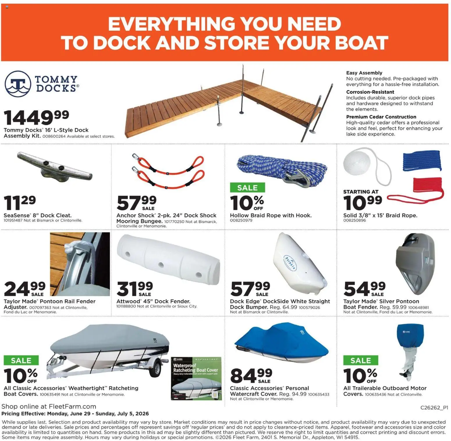 Mills Fleet Farm Fishing & Marine - valid from 06/29/2026 | Page: 8