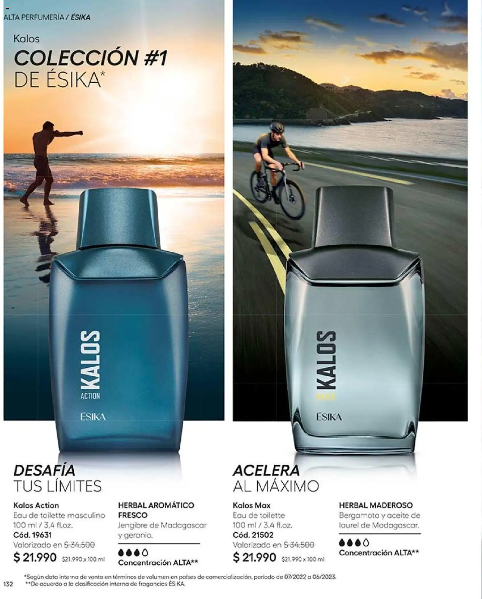 Catálogo Ésika Campaña 15 │ válido desde el 06.09.2026 | Página: 134 | Productos: Eau de toilette, Jengibre, Aceite