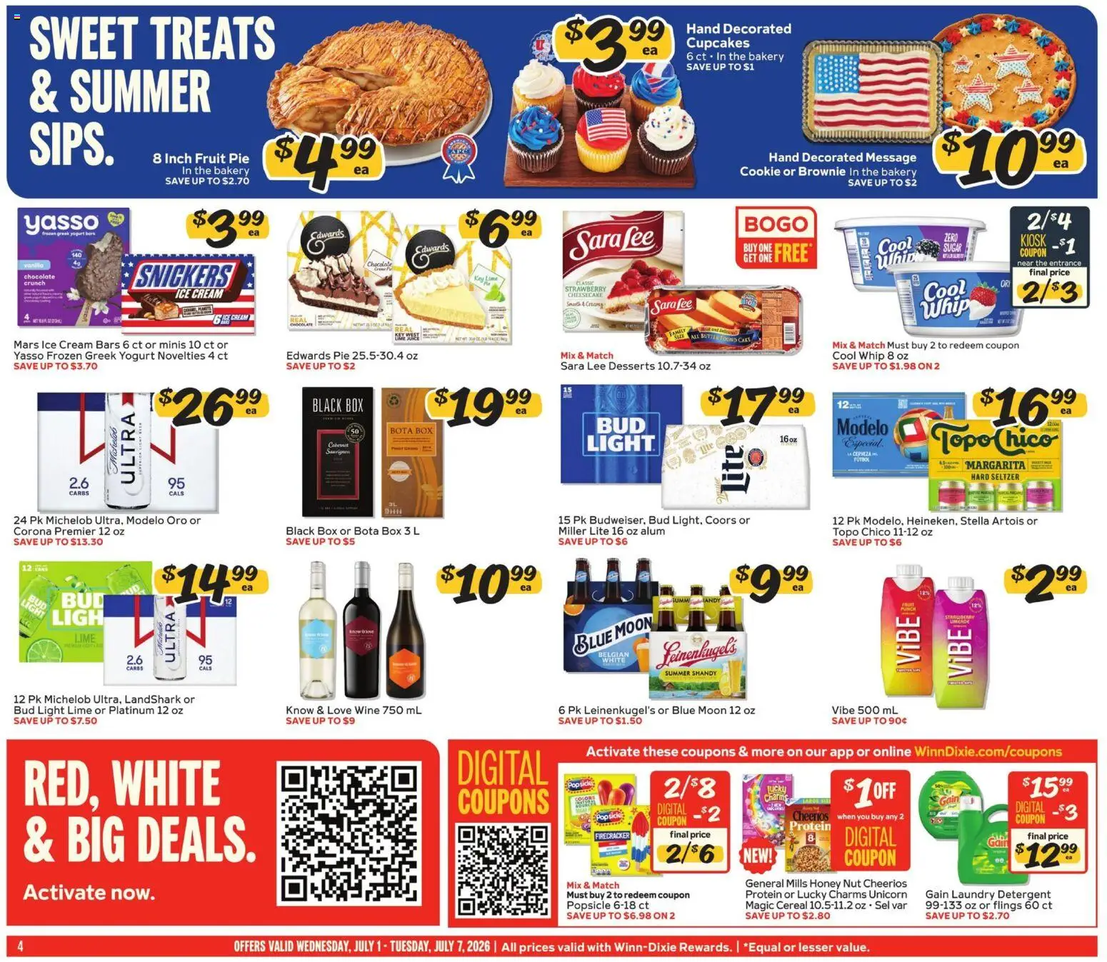 Winn Dixie Weekly Ad - valid from 07/01/2026 | Page: 4
