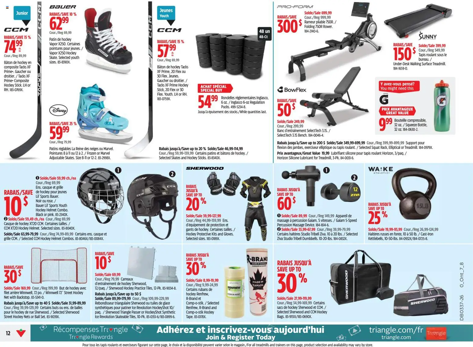 Canadian Tire flyer valid from Sep 10, 2026 | Page: 12 | Products: Lubricant, Ice