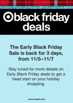 Preview of Target weekly ads valid from 10/25/2026
