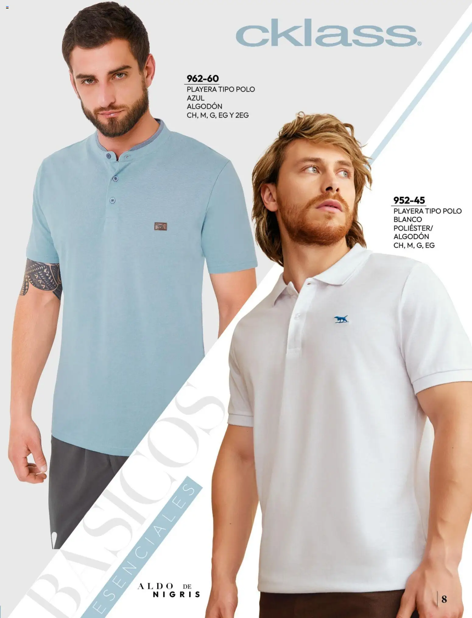 Nuevas ofertas de Cklass válidas en toda la República Mexicana desde el 08/07/2026. ¡Encuentra las mejores ofertas en Cklass catálogo Ropa caballero! | Página: 9 | Productos: Algodón, Playera