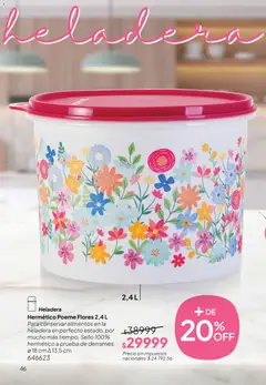 Vista previa Tupperware Folleto válido desde el 28.04.2026 | Página: 47 | Productos: Heladera