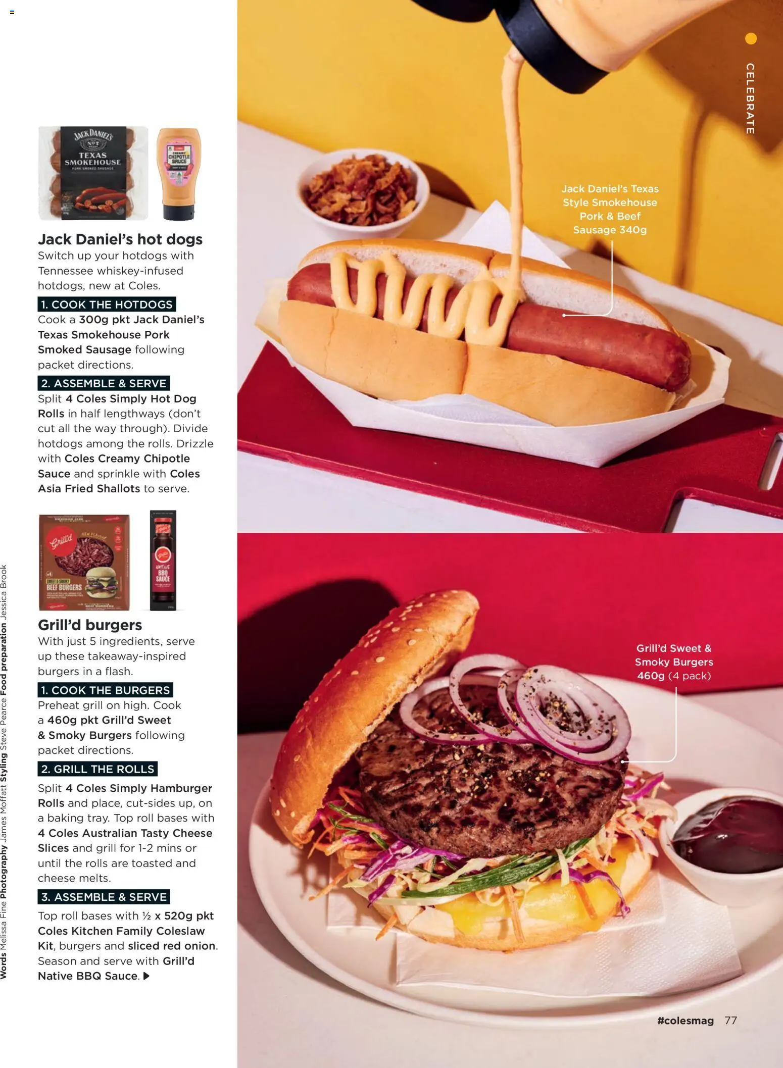 Coles catalogue - valid from 01/09/2026 | Page: 77 | Products: Food, Native, Beef, Jack Daniel’s