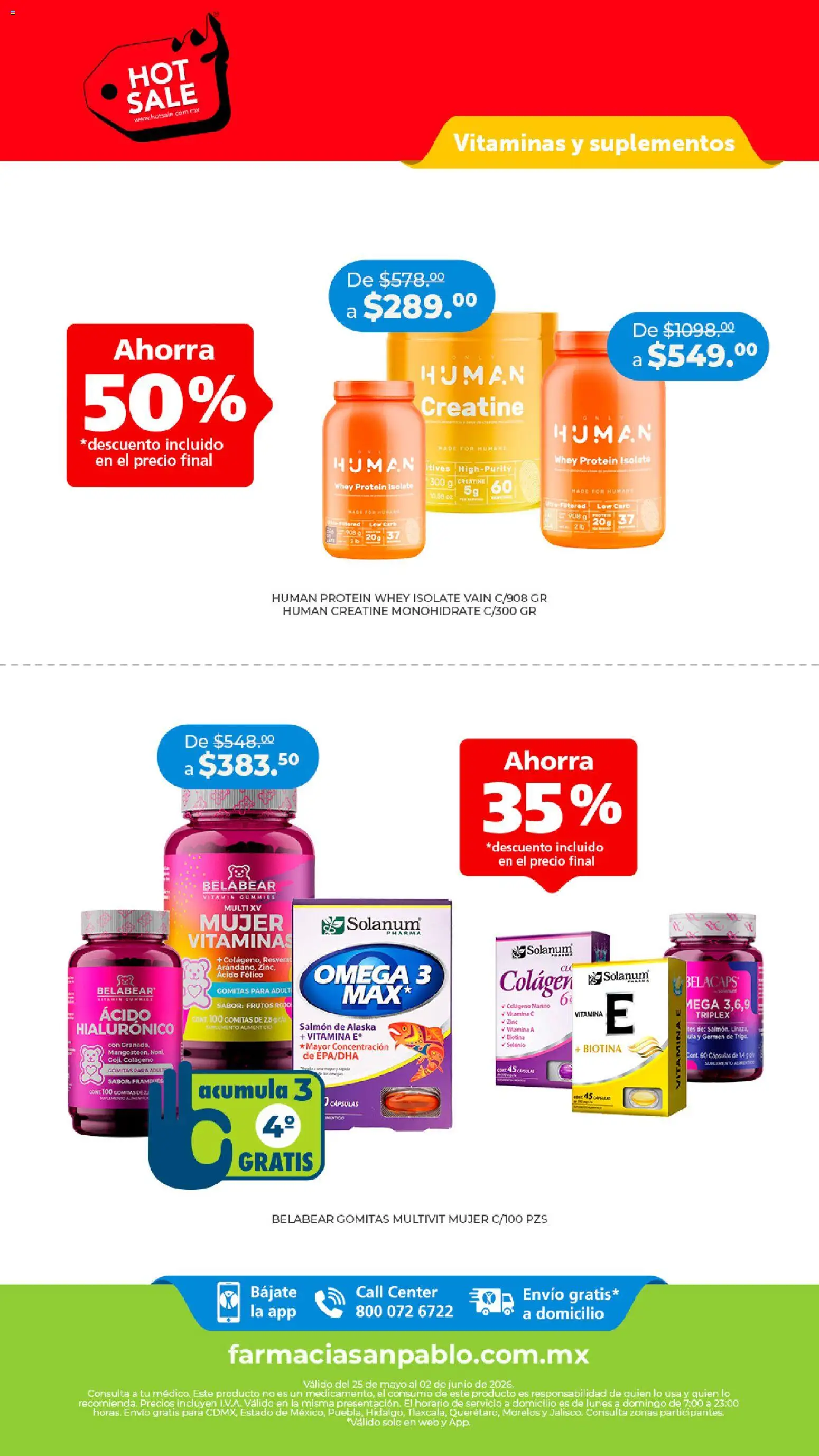 ¡El último » catálogo de Farmacia San Pablo para Junio « está aquí! Descubre las SUPER OFERTAS. | México