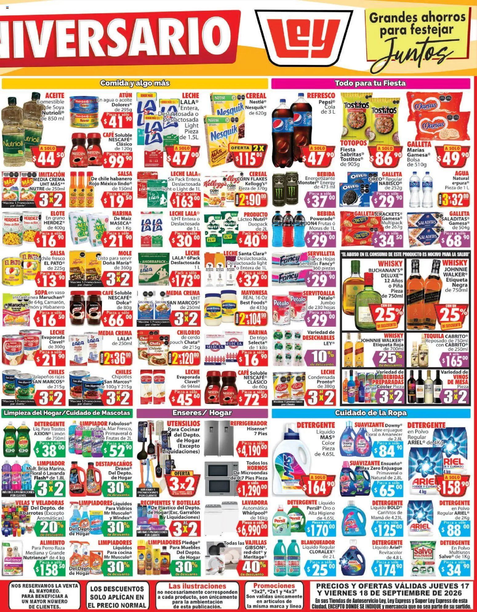 Nuevas ofertas de Casa Ley válidas en toda la República Mexicana desde el 17/09/2026. ¡Encuentra las mejores ofertas en Casa Ley folleto Autoservicio! | Página: 4