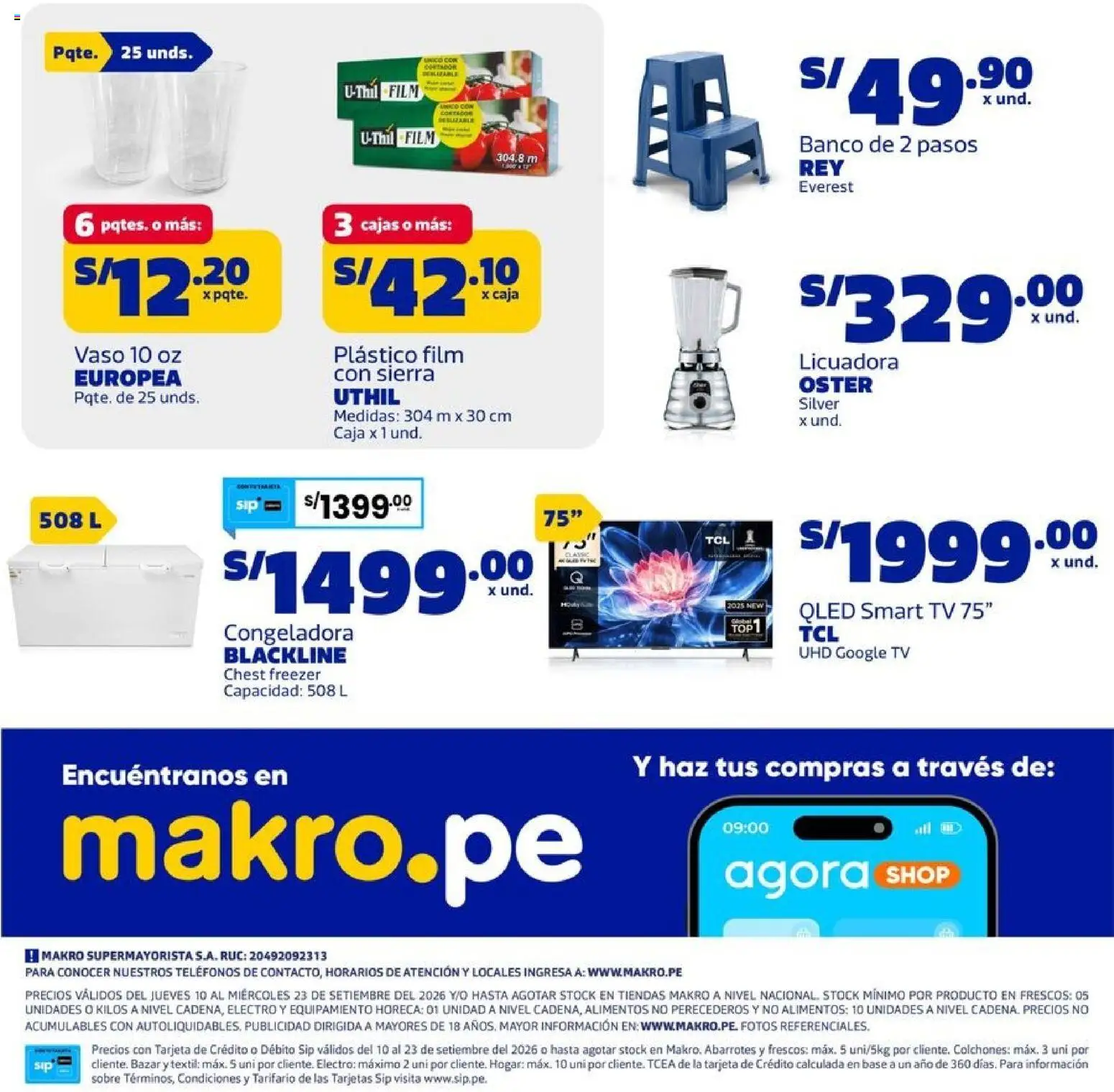 Catálogo Makro válido desde 10/09/2026 | Página: 25