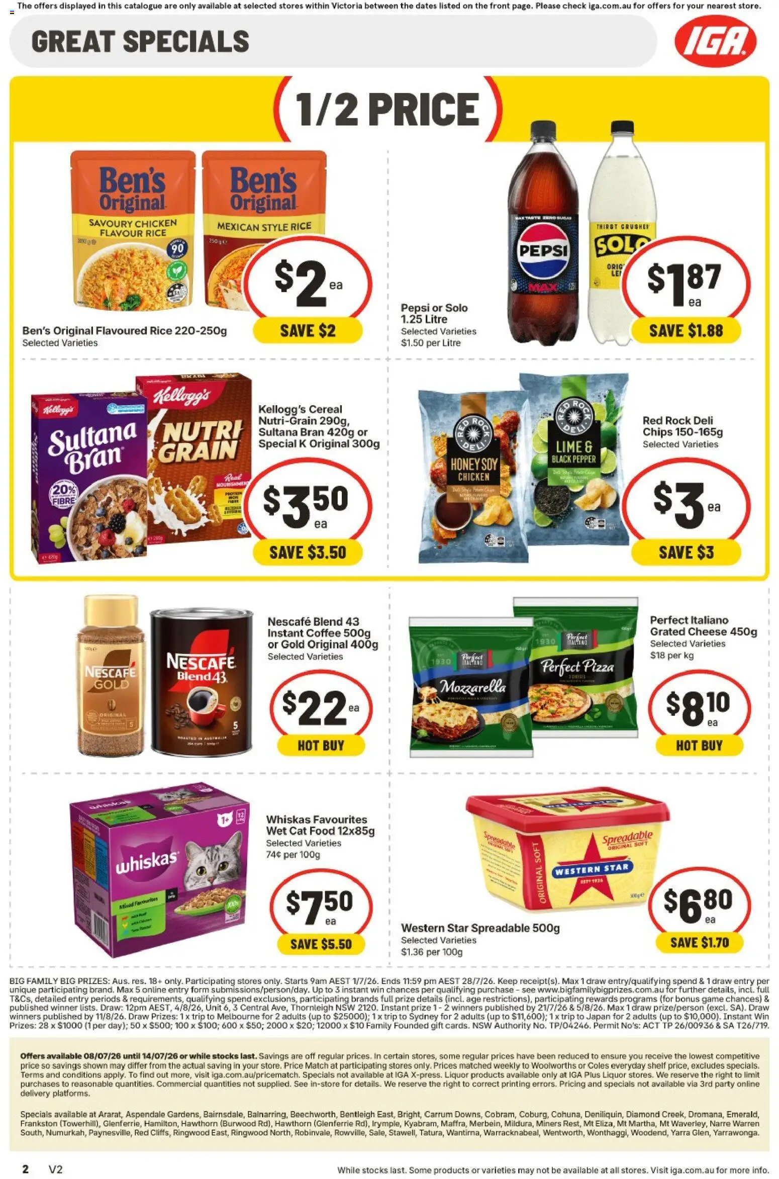 Ritchies catalogue - valid from 08/07/2026 | Page: 2 | Products: Shampoo, Conditioner, Razors, Tissues