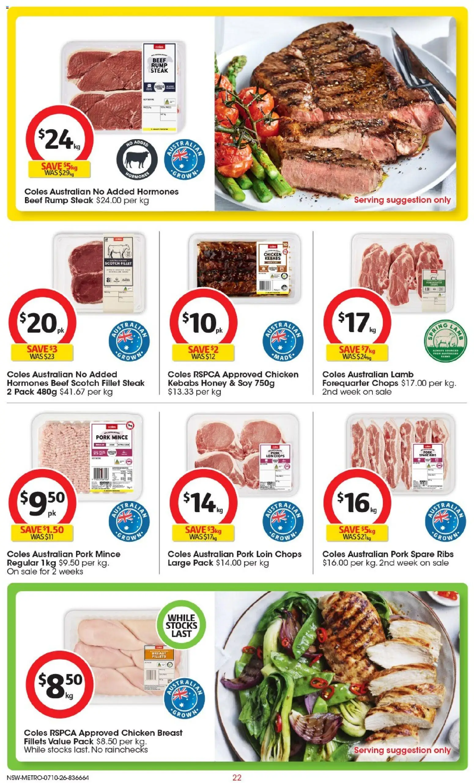 Coles catalogue - valid from 07/10/2026 | Page: 22