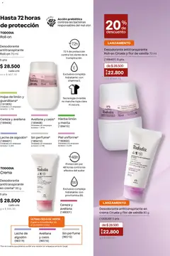 Natura catálogo Ciclo 13 -  Vista previa de la revista de la tienda Natura valido desde el 13/08/2026 | Página: 160 | Productos: Algodón, Perfume, Desodorante, Antitranspirante