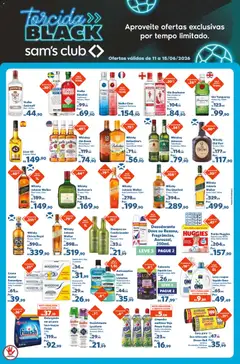 Sam's Club - Ofertas da semana - Pré-Visualização do folheto da loja Sam's Club, válido de 11.06.2026 | Página: 3 | Produtos: Desodorante, Licor, Gin, Dove