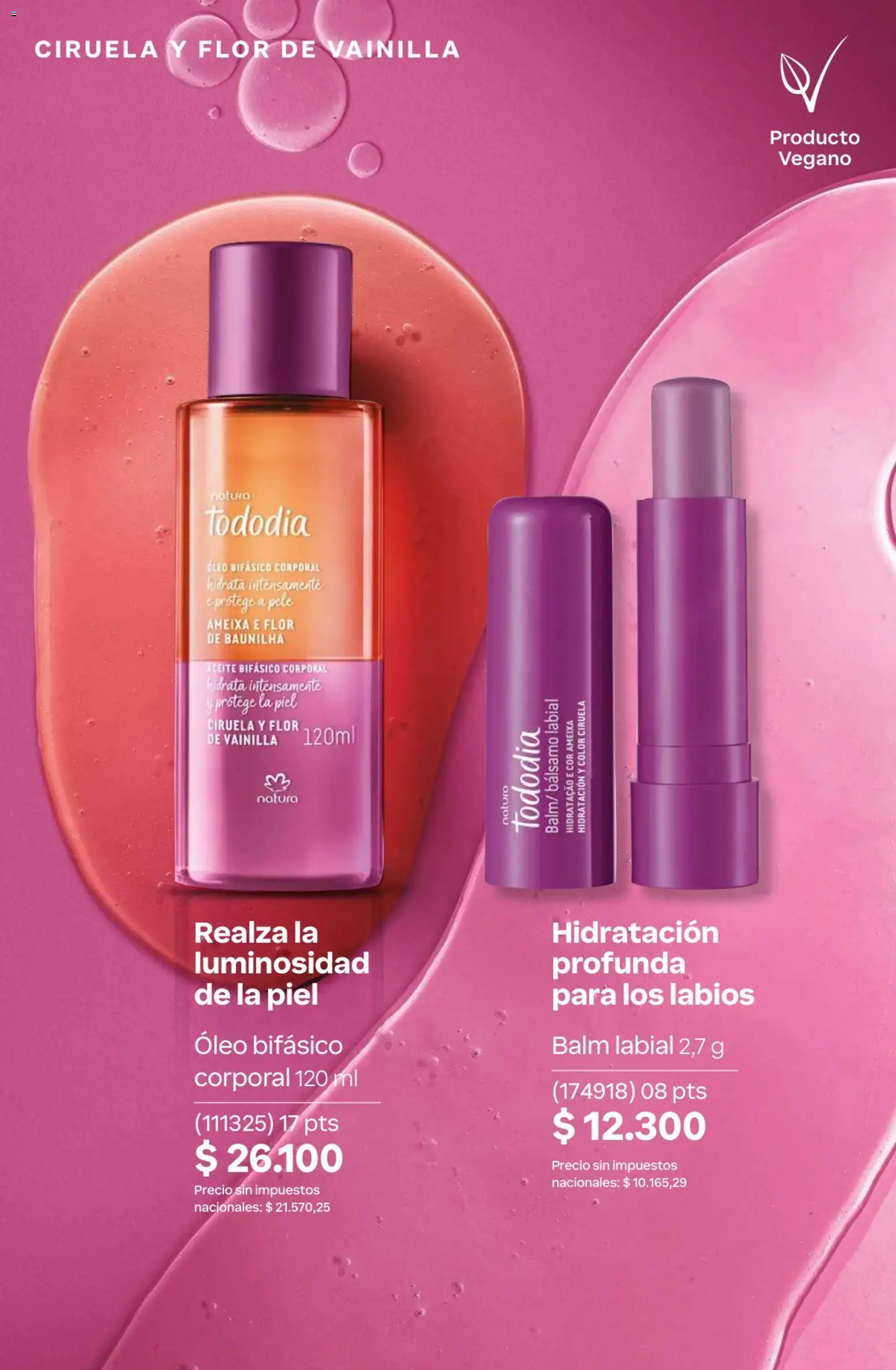 Catálogo Natura Ciclo 10 │ válido desde el 30/06/2026 | Página: 201 | Productos: Aceite, Bálsamo
