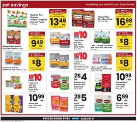 Preview of Acme weekly ads valid from 07/10/2026 | Page: 28 | Products: Dog Treats, Dog Food, Cat Food, Rice