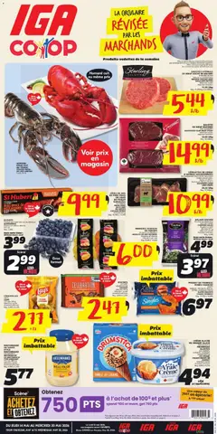 Preview of IGA weekly flyer / circulaire from shop IGA valid from 14.05.2026