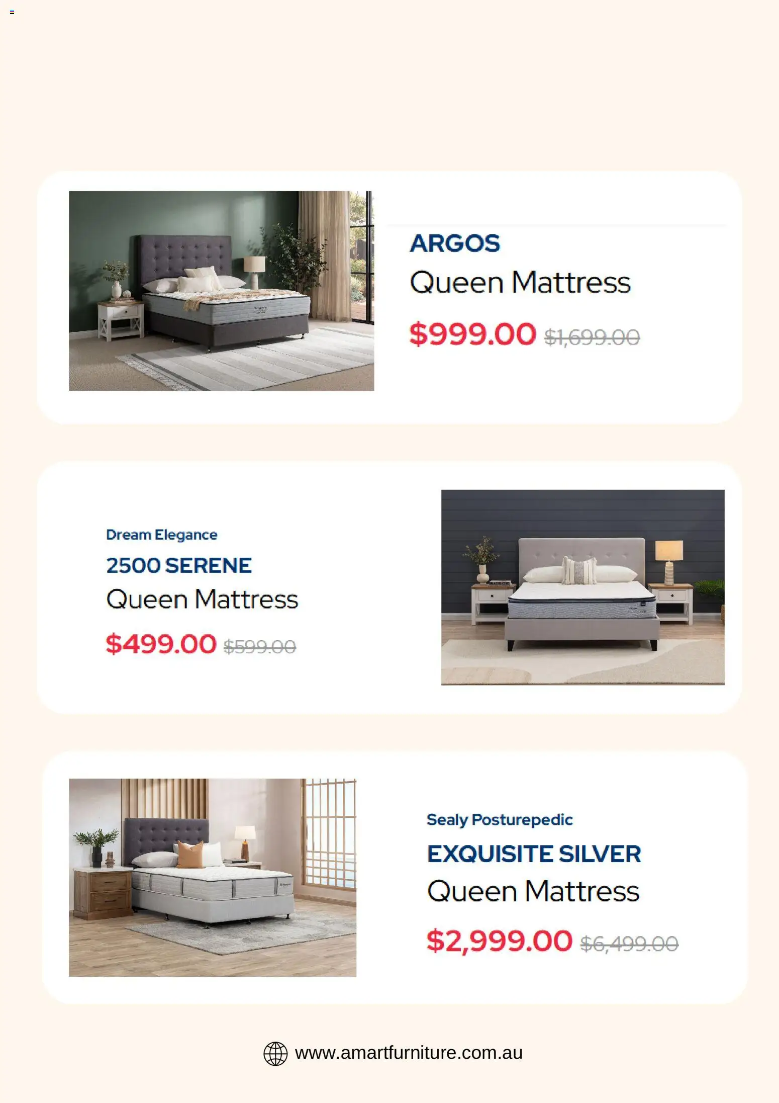 Amart Furniture catalogue - valid from 07/08/2026 | Page: 3 | Products: Mattress