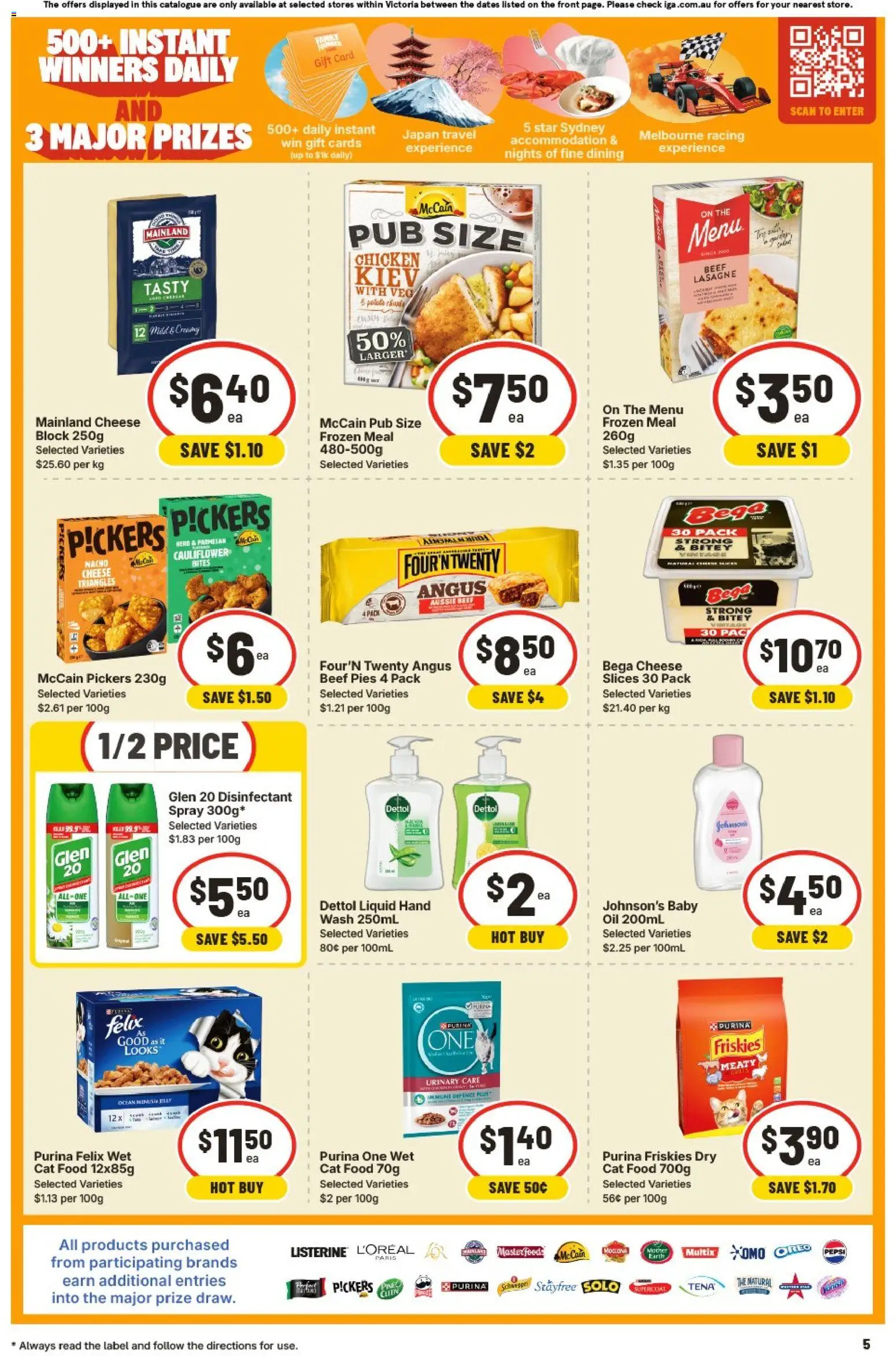 IGA catalogue - valid from 27/07/2026 | Page: 14 | Products: Cheese, Oil, Chicken, Beef