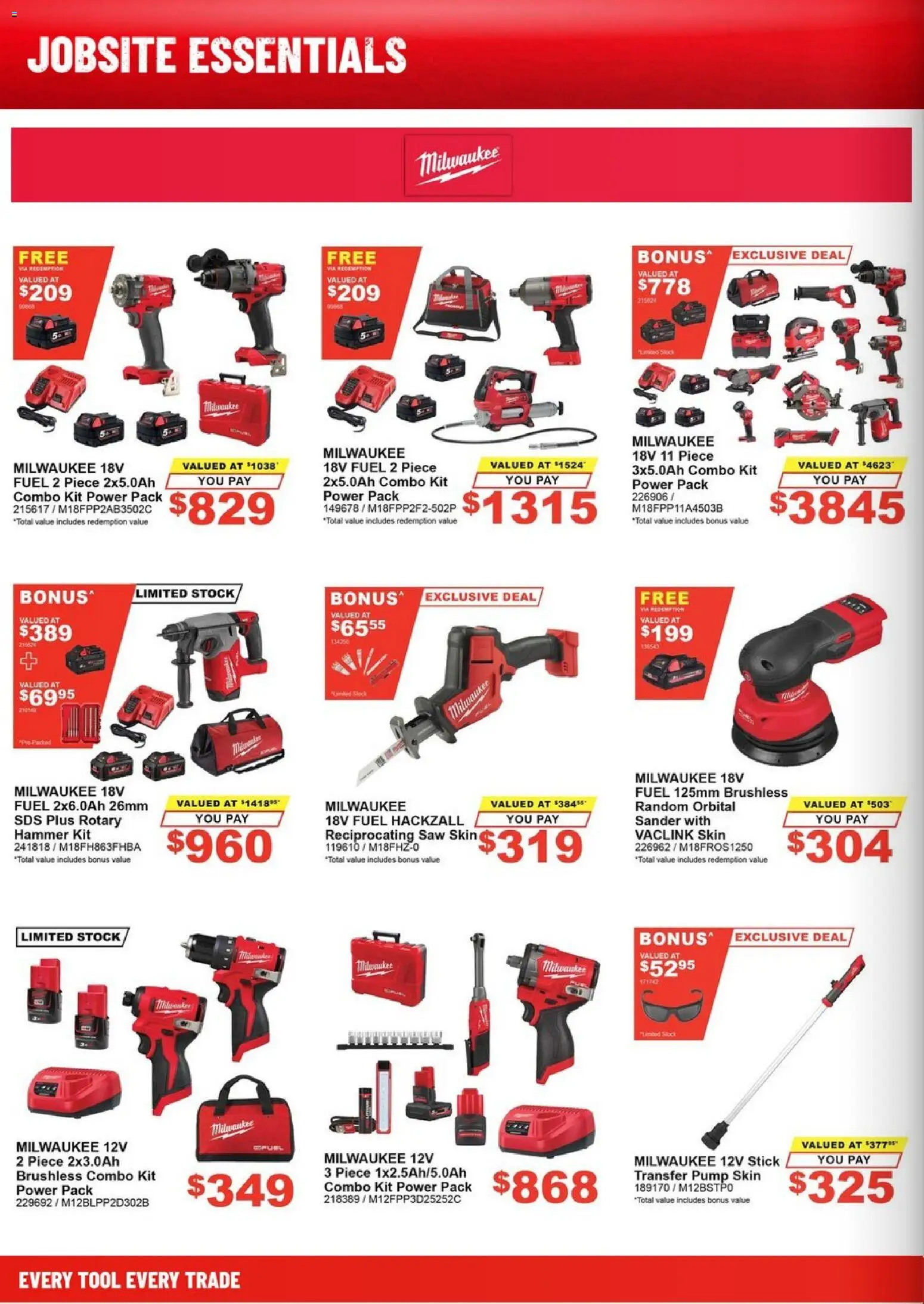 Total Tools catalogue - valid from 04/08/2026 | Page: 2 | Products: Saw