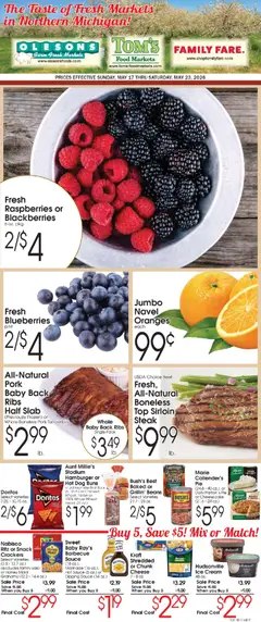 Preview of Family Fare weekly ads valid from 17.05.2026