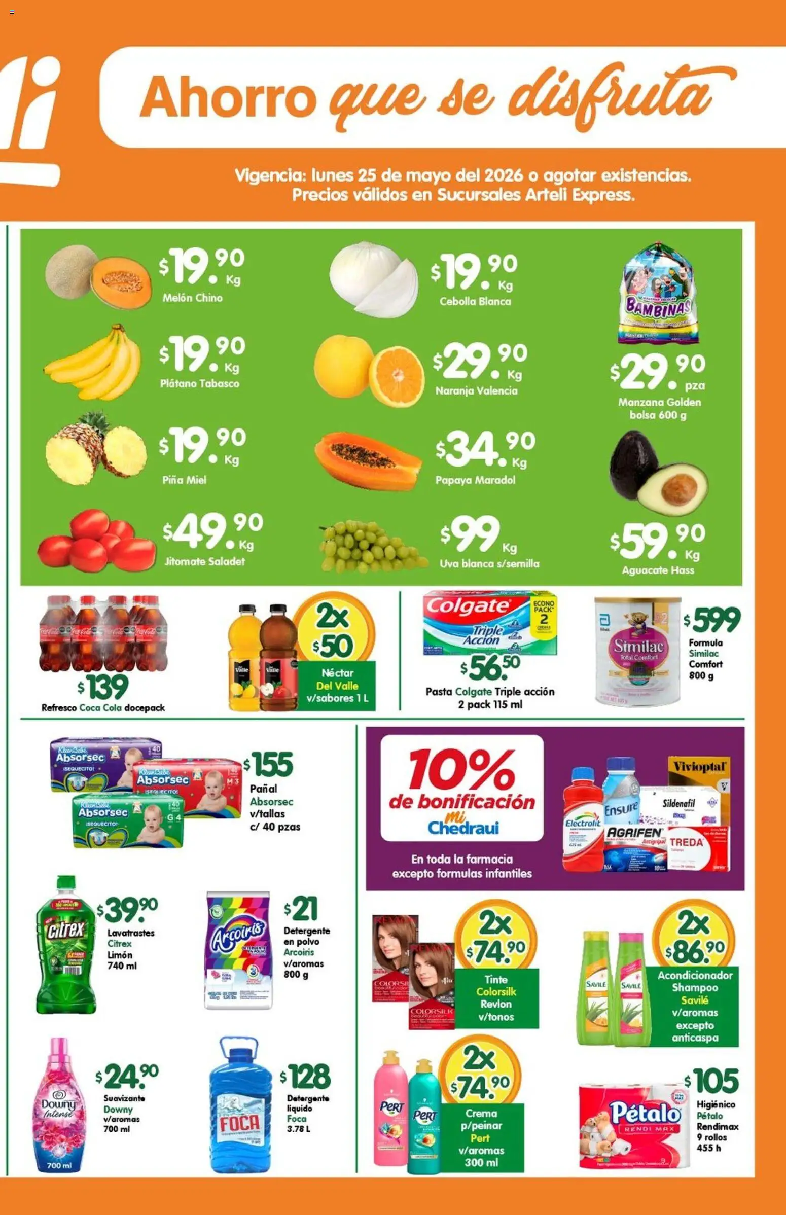 Nuevas ofertas de Arteli válidas en toda la República Mexicana desde el 25.05.2026. ¡Encuentra las mejores ofertas en Arteli folleto Express! | Página: 2