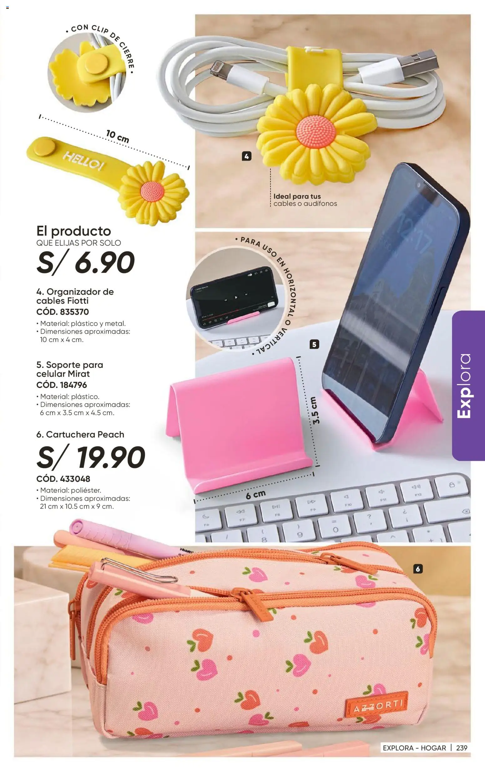 Catálogo Azzorti válido desde 14/08/2026 | Página: 241 | Productos: Audífonos, Celular