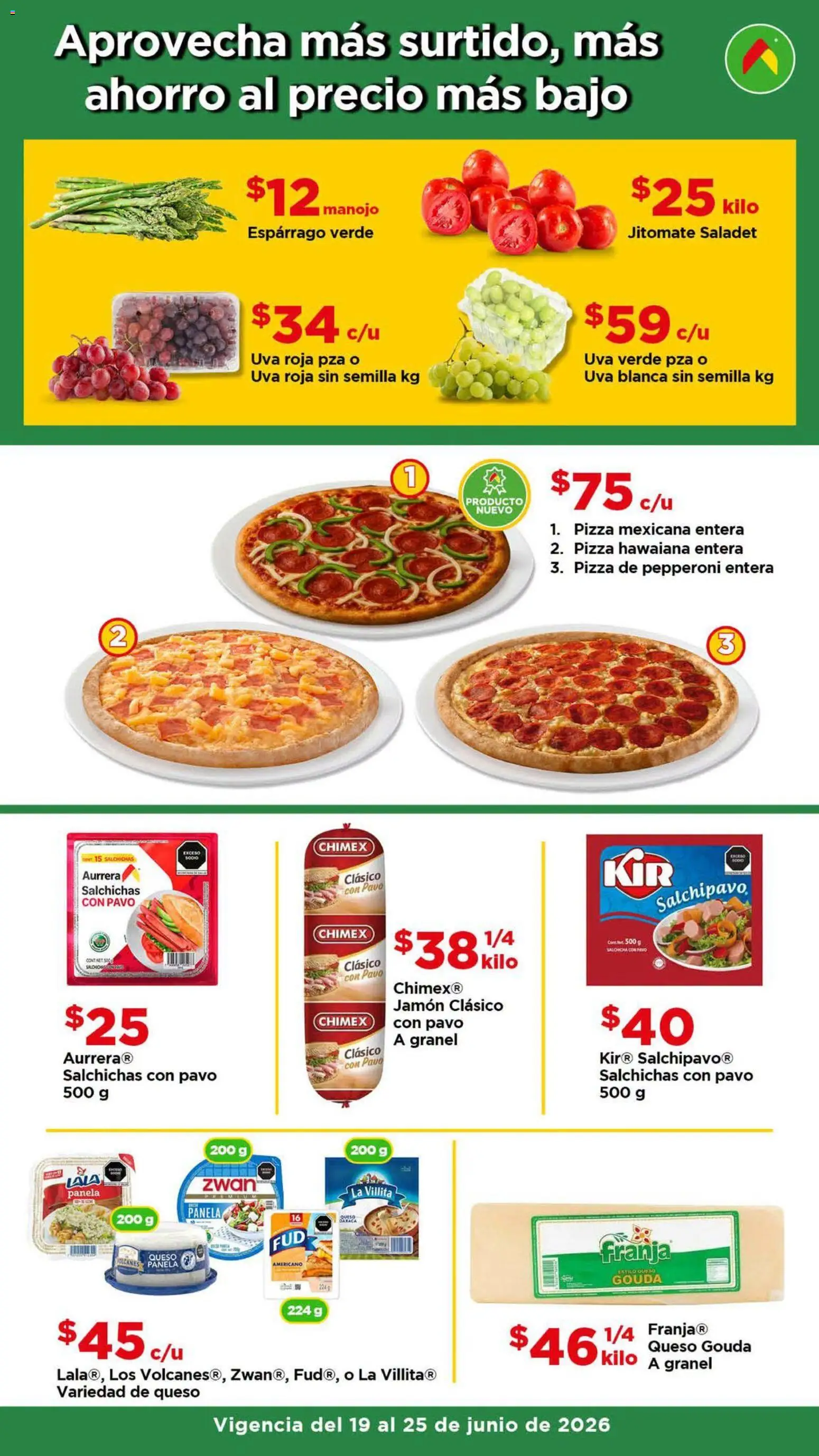 Nuevas ofertas de Bodega Aurrerá válidas en toda la República Mexicana desde el 19.06.2026. ¡Encuentra las mejores ofertas en Bodega Aurrerá folleto Ofertas! | Página: 4