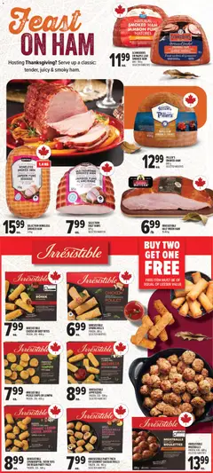 Preview of Metro weekly flyer / circulaire from shop Metro valid from Oct 1, 2026 | Page: 5 | Products: Bacon, Mozzarella, Pastry, Protein