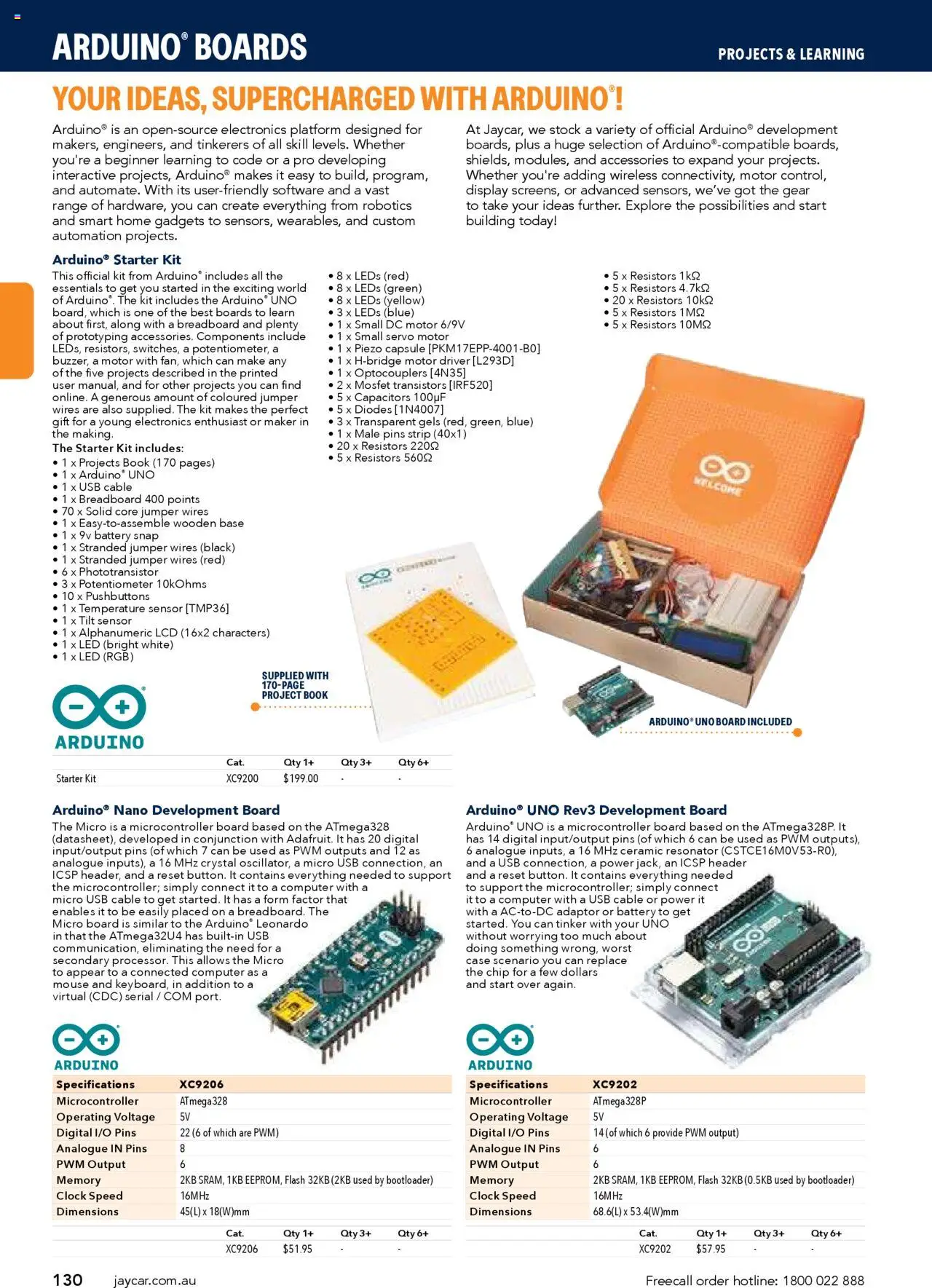 Jaycar catalogue - valid from 09/07/2025 | Page: 130 | Products: Battery, 9v battery, Adaptor, Digital