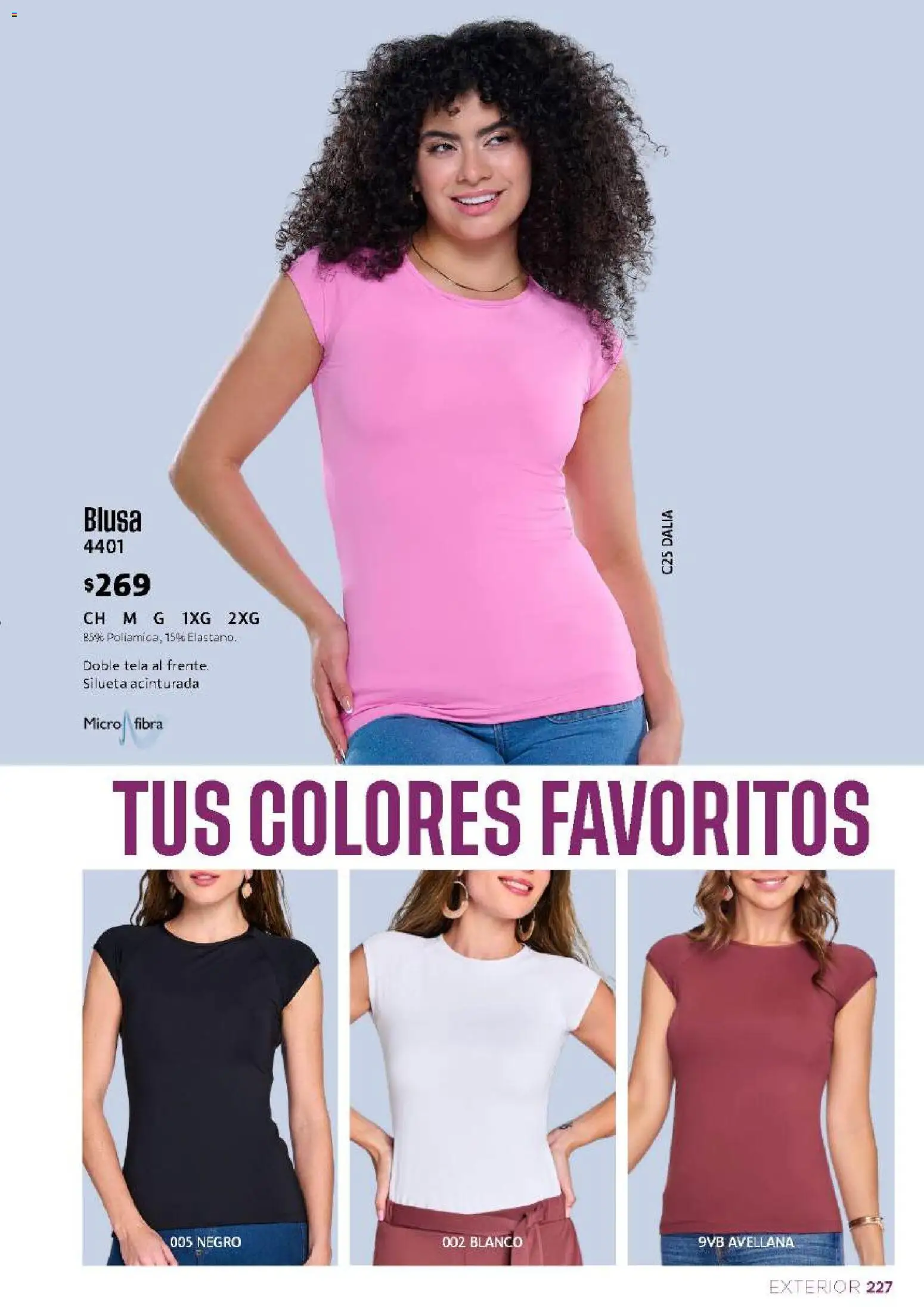 Nuevas ofertas de Ilusión válidas en toda la República Mexicana desde el 01/08/2026. ¡Encuentra las mejores ofertas en Ilusión catálogo Otoño! | Página: 229 | Productos: Blusa