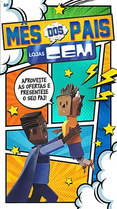 Lojas Cem - Ofertas atuais - Pré-Visualização do folheto da loja Lojas Cem, válido de 01/08/2026