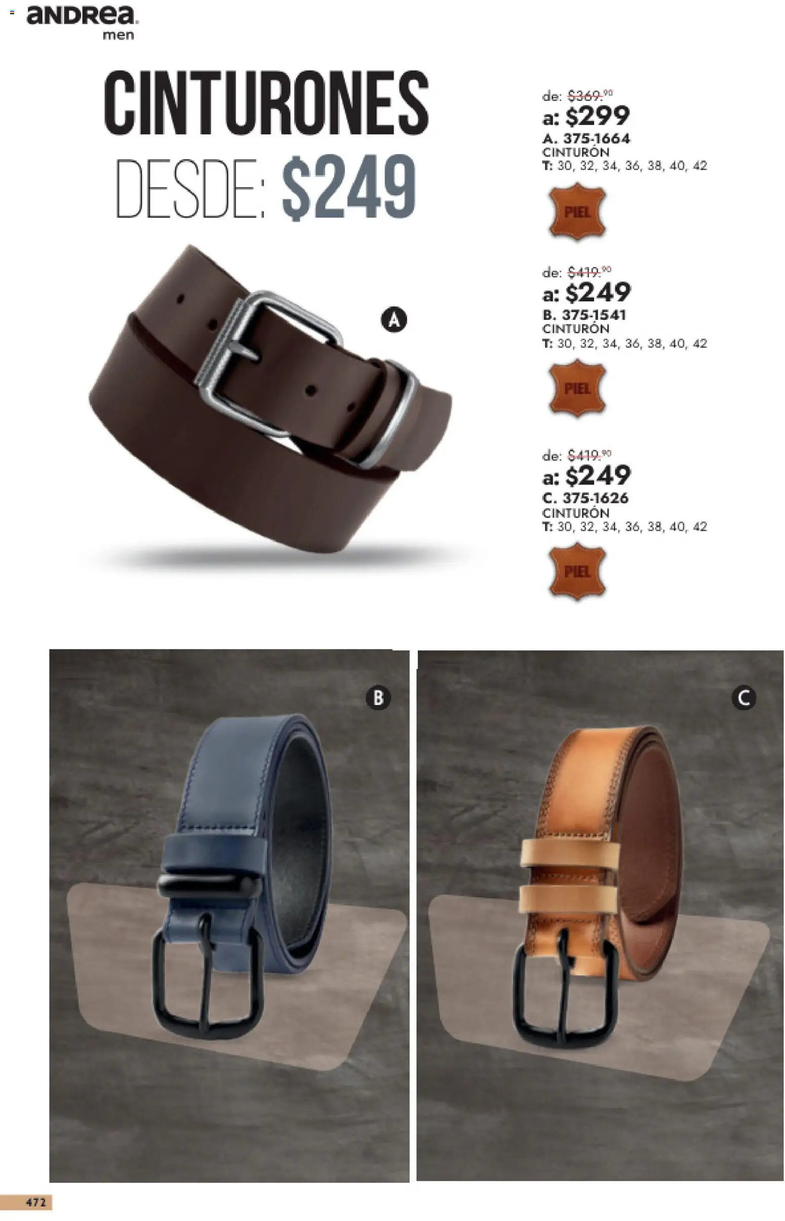 Nuevas ofertas de Andrea válidas en toda la República Mexicana desde el 26/07/2026. ¡Encuentra las mejores ofertas en Andrea catálogo Outlet! | Página: 472