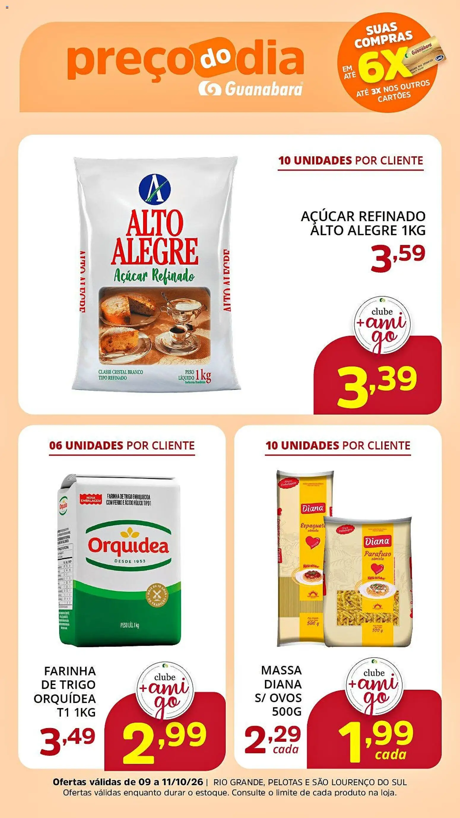 Supermercado Guanabara Folheto - válido de 09/10/2026 | Página: 1