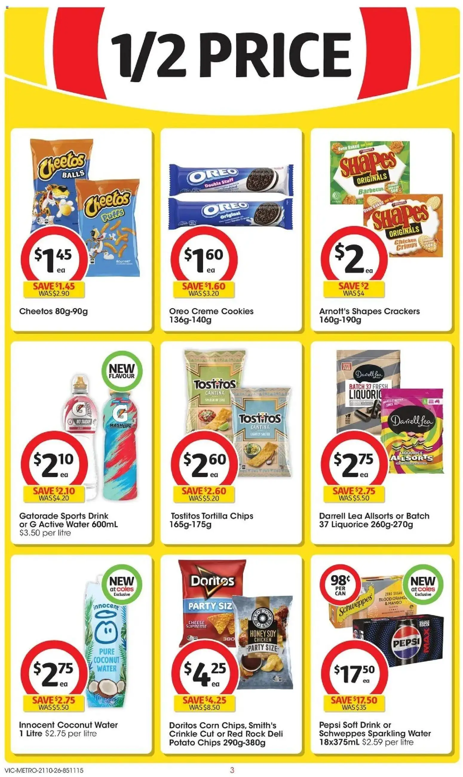 ﻿Coles catalogue valid from 21/10/2026 > Online Australia | Page: 3
