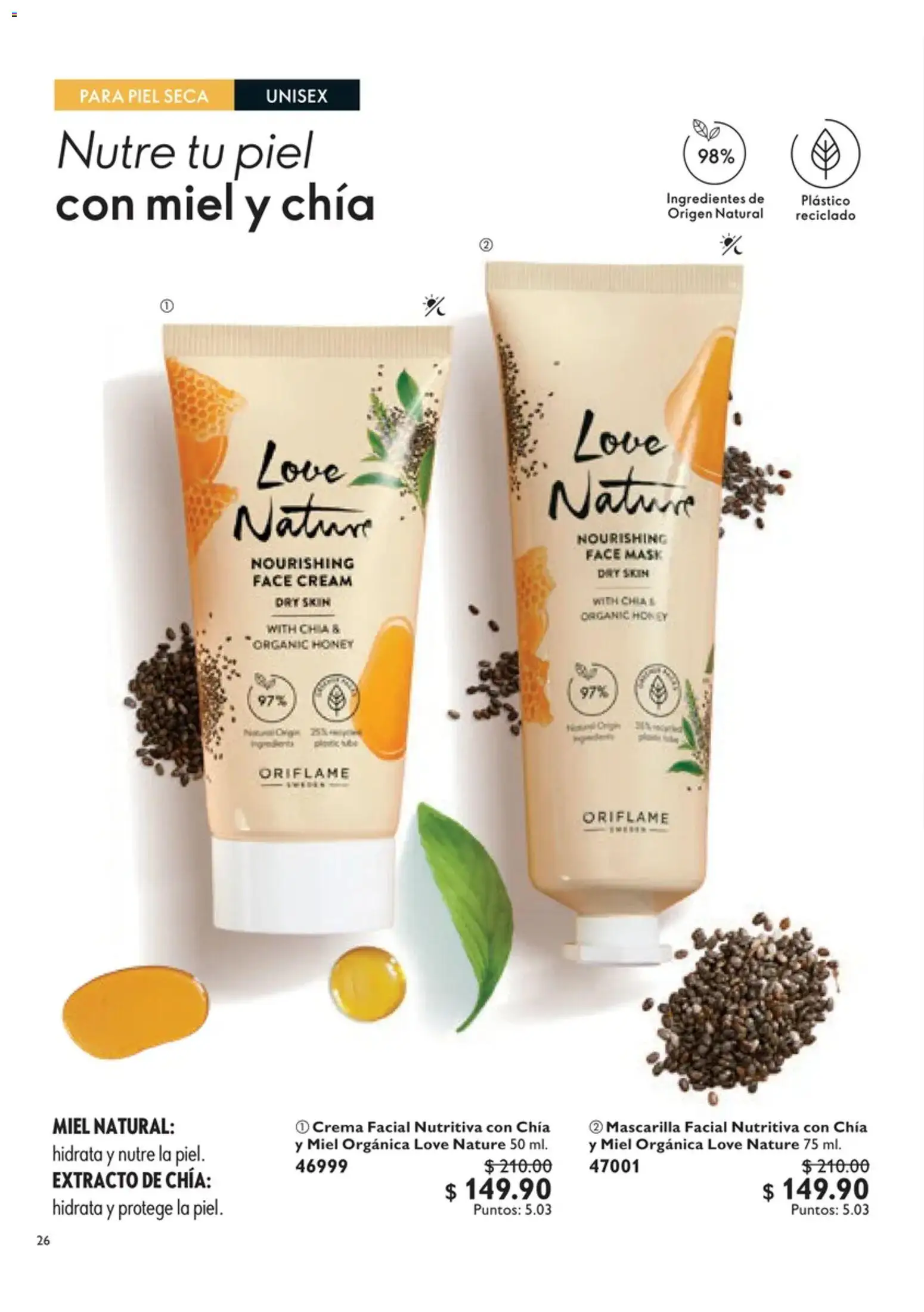 Nuevas ofertas de Oriflame válidas en toda la República Mexicana desde el 12/09/2026. ¡Encuentra las mejores ofertas en Oriflame campaña 13 2026! | Página: 26